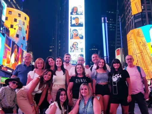 Viaje de agosto de 2023 con Te Llevo a Nueva York - Foto tomada durante el viaje del 20 al 27 de agosto de 2023 con nuestros viajeros de Te Llevo a Nueva York