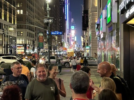 Viaje de septiembre de 2023 con Te Llevo a Nueva York - Foto tomada durante el viaje del 3 al 10 de septiembre de 2023 con nuestros viajeros de Te Llevo a Nueva York